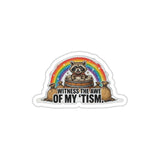 Racoon Tism — Sticker