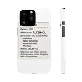 RX Prescription Alcohol — Snap Phone Case