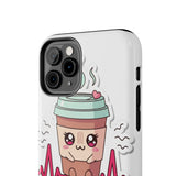 Running On Caffeine And Anxiety — Tough Phone Case