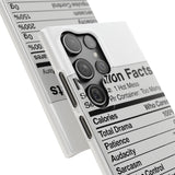 Nutrition Facts Hot Mess — Snap Phone Case
