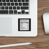 Nutrition Facts Hot Mess — Sticker