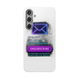 Unsubscribe From Adulting — Snap Phone Case