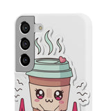 Running On Caffeine And Anxiety — Snap Phone Case