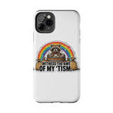 Racoon Tism — Tough Phone Case