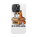 If It Fits I Sits — Snap Phone Case