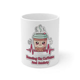 Running On Caffeine And Anxiety — Mug