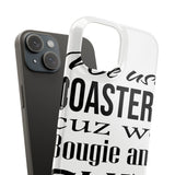 Bougie and Shit — Snap Phone Case