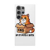 If It Fits I Sits — Snap Phone Case