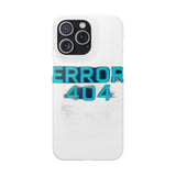 Error 404 Motivation Not Found — Snap Phone Case