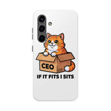 If It Fits I Sits — Tough Phone Case