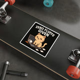 Zero Fluffs Given — Sticker