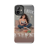 I like my books color — Tough Phone Case