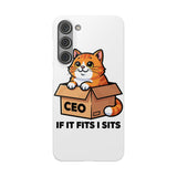 If It Fits I Sits — Snap Phone Case