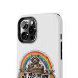 Racoon Tism — Tough Phone Case