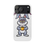 Somebunny Needs Wine — Snap Phone Case