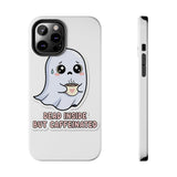 Dead Inside But Caffeinated — Tough Phone Case