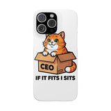 If It Fits I Sits — Snap Phone Case