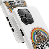 Racoon Tism — Tough Phone Case