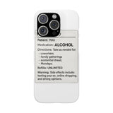 RX Prescription Alcohol — Snap Phone Case