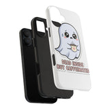 Dead Inside But Caffeinated — Tough Phone Case