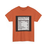 Nutrition Facts Hot Mess — Tshirt
