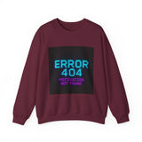 Error 404 Motivation Not Found — Poster