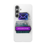 Unsubscribe From Adulting — Snap Phone Case
