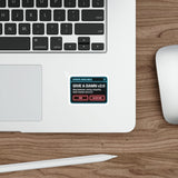 Give A Damn v2 Update Available — Sticker