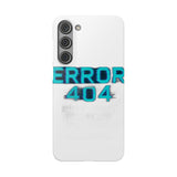 Error 404 Motivation Not Found — Snap Phone Case