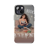 I like my books color — Tough Phone Case
