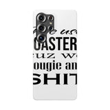 Bougie and Shit — Snap Phone Case