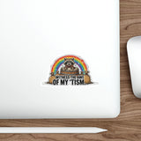 Racoon Tism — Sticker
