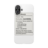 RX Prescription Alcohol — Snap Phone Case