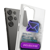 Unsubscribe From Adulting — Snap Phone Case