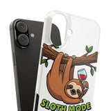Sloth Mode Activated — Snap Phone Case