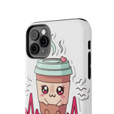 Running On Caffeine And Anxiety — Tough Phone Case