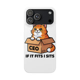 If It Fits I Sits — Snap Phone Case