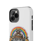 Racoon Tism — Tough Phone Case