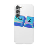 Ctrl Z My Entire Life — Snap Phone Case