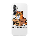 If It Fits I Sits — Snap Phone Case