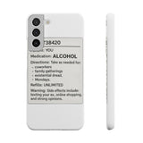 RX Prescription Alcohol — Snap Phone Case