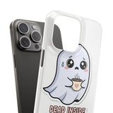 Dead Inside But Caffeinated — Snap Phone Case