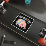 Egg-hausted — Sticker