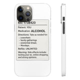 RX Prescription Alcohol — Snap Phone Case