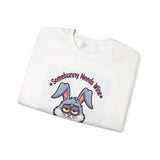 Somebunny Needs Wine — Poster
