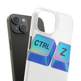 Ctrl Z My Entire Life — Snap Phone Case