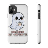 Dead Inside But Caffeinated — Tough Phone Case