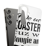 Bougie and Shit — Snap Phone Case
