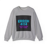Error 404 Motivation Not Found — Poster