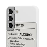 RX Prescription Alcohol — Snap Phone Case
